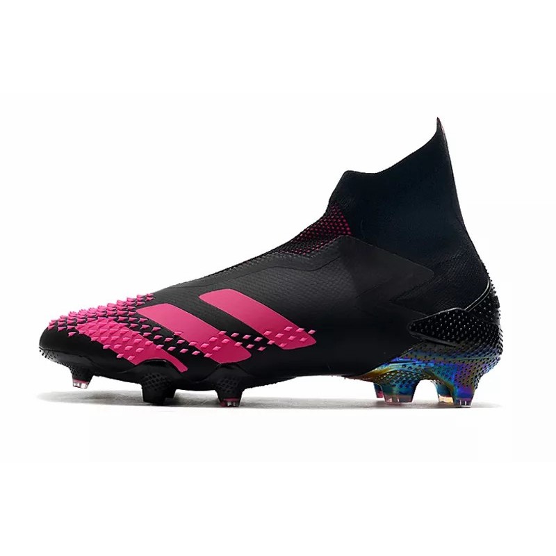 Botas de Fútbol Adidas Predator Mutator 20 FG Unisex Negro&Rosa (#35~#45)