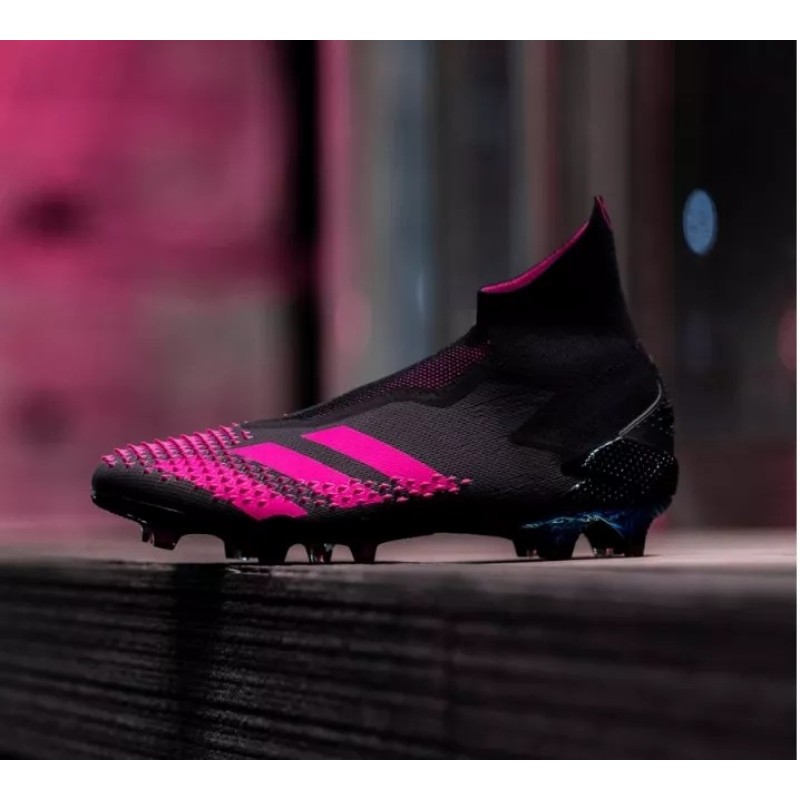 Botas de Fútbol Adidas Predator Mutator 20 FG Unisex Negro&Rosa (#35~#45)