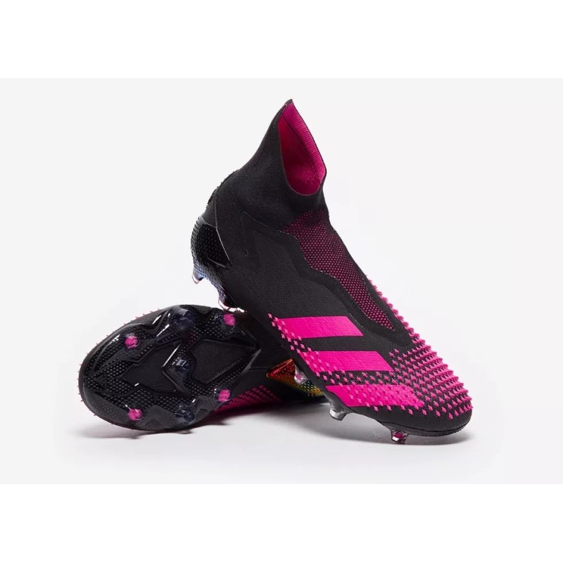 Botas de Fútbol Adidas Predator Mutator 20 FG Unisex Negro&Rosa (#35~#45)