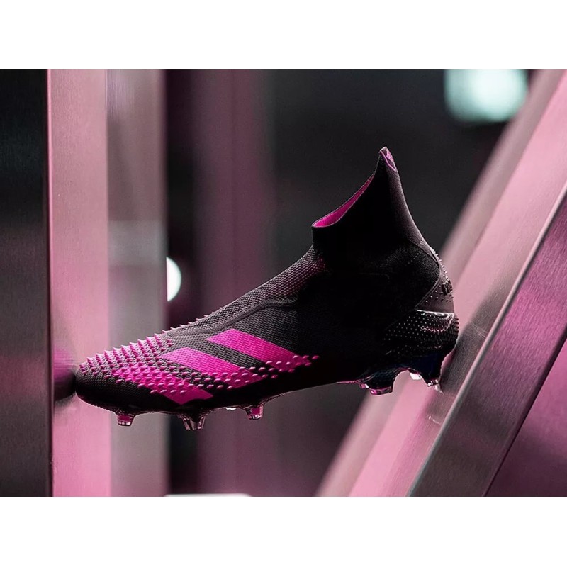 Botas de Fútbol Adidas Predator Mutator 20 FG Unisex Negro&Rosa (#35~#45)