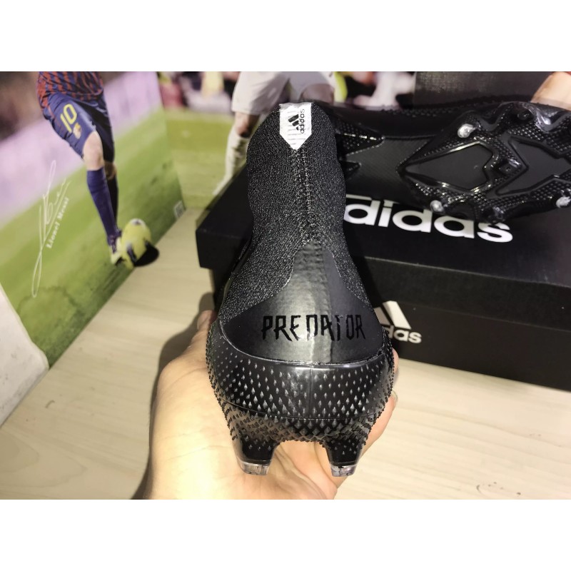 Botas de Fútbol Adidas Predator Mutator 20.1 FG Hombre Negro&Plateado (#39~#45)
