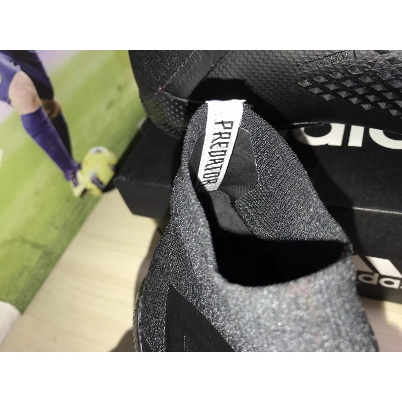 Botas de Fútbol Adidas Predator Mutator 20.1 FG Hombre Negro&Plateado (#39~#45)