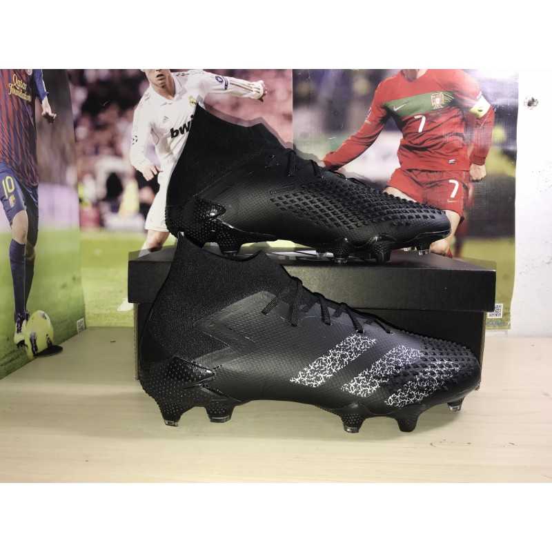 Botas de Fútbol Adidas Predator Mutator 20.1 FG Hombre Negro&Plateado (#39~#45)