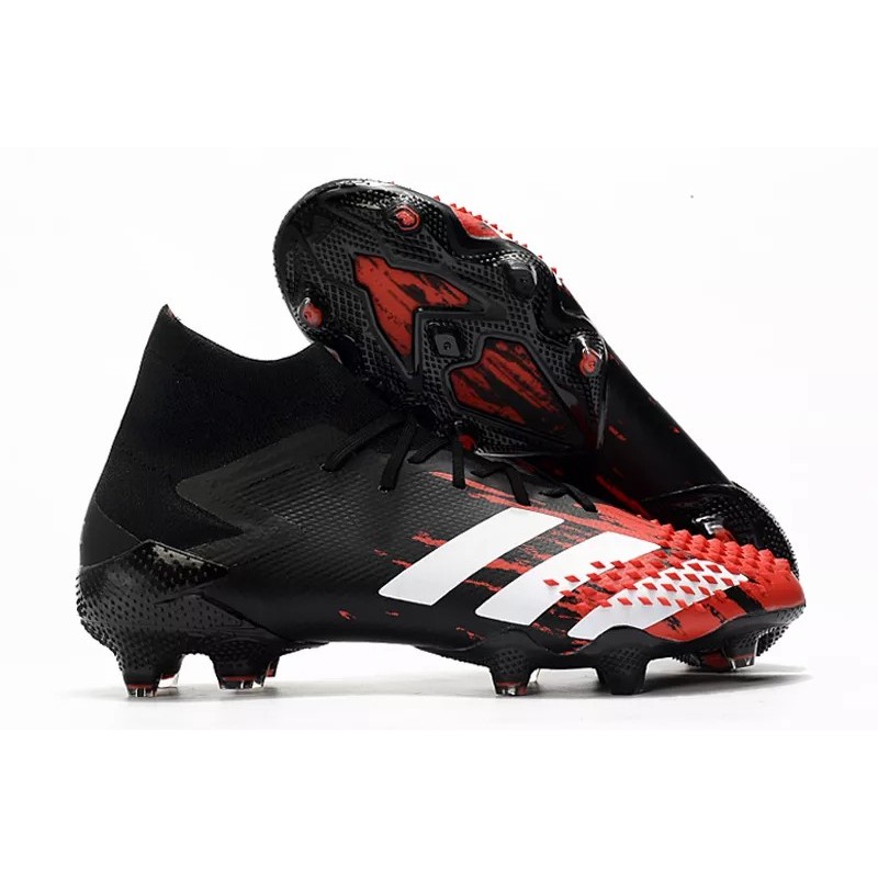 Botas de Fútbol Adidas Predator Mutator 20.1 FG Hombre Negro&Rojo (#39~#45)