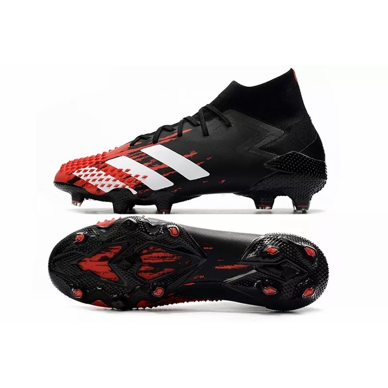 Botas de Fútbol Adidas Predator Mutator 20.1 FG Hombre Negro&Rojo (#39~#45)