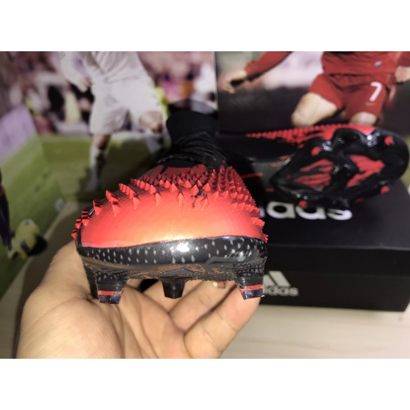 Botas de Fútbol Adidas Predator Mutator 20.1 FG Hombre Negro&Rojo (#39~#45)
