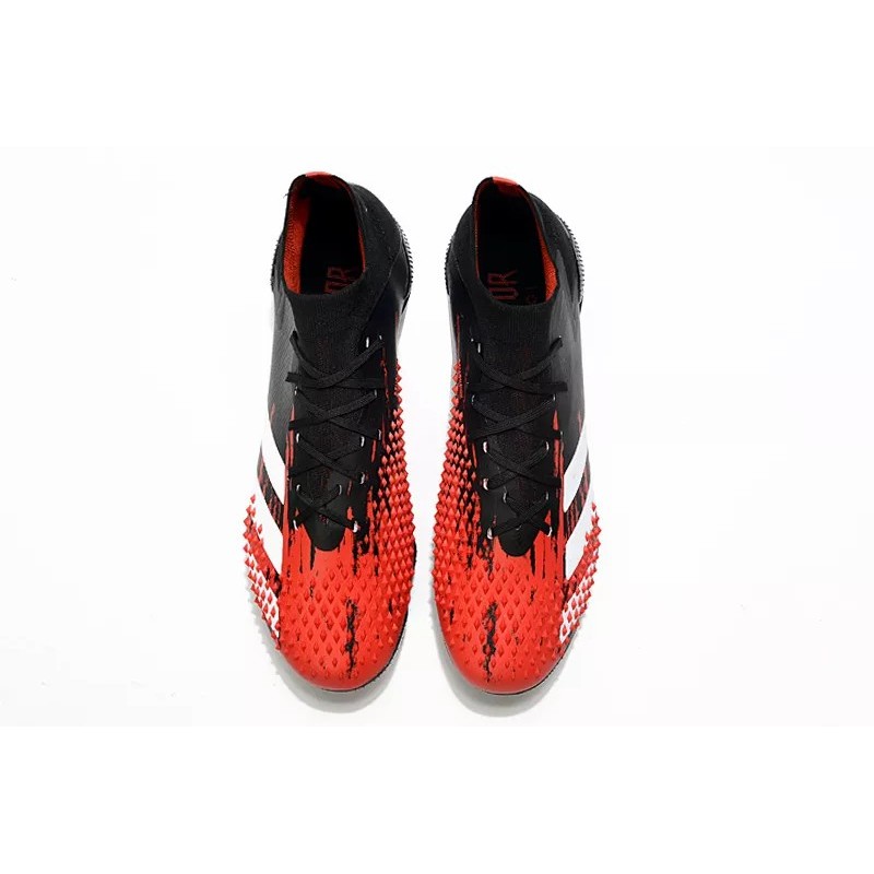 Botas de Fútbol Adidas Predator Mutator 20.1 FG Hombre Negro&Rojo (#39~#45)