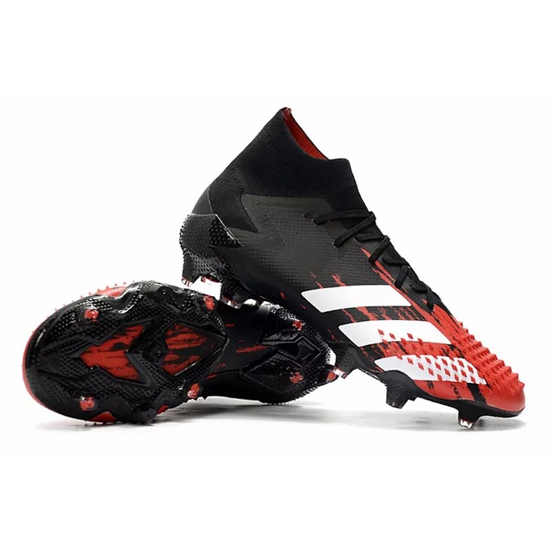 Botas de Fútbol Adidas Predator Mutator 20.1 FG Hombre Negro&Rojo (#39~#45)