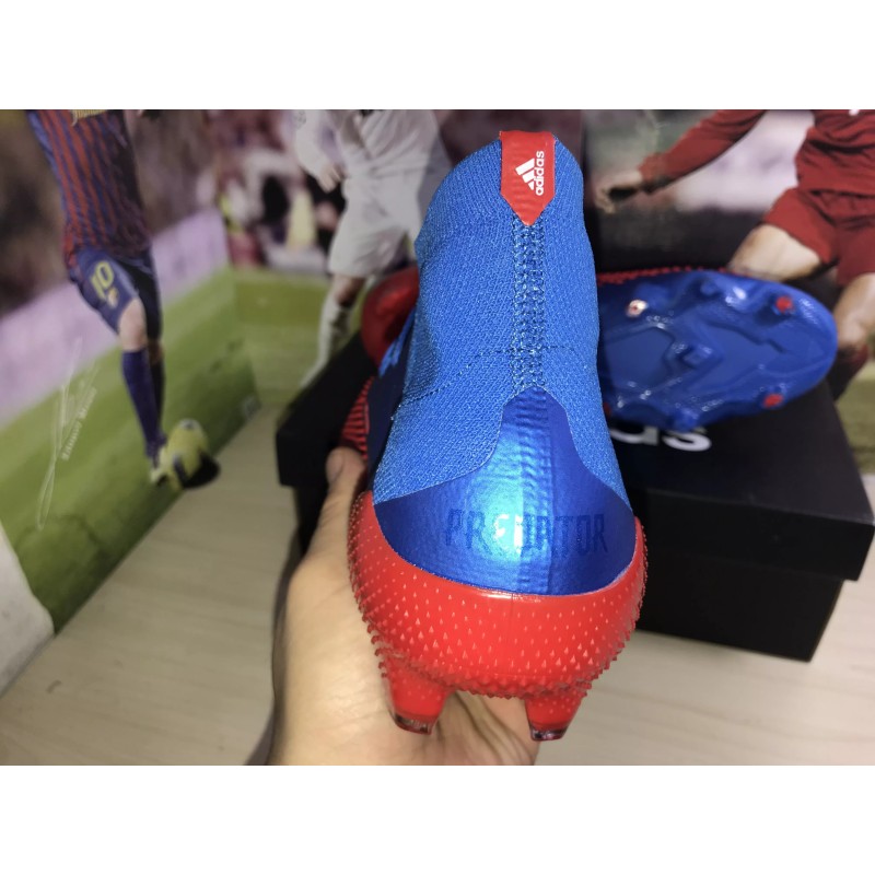 Botas de Fútbol Adidas Predator Mutator 20.1 FG Hombre Azul&Rojo (#39~#45)