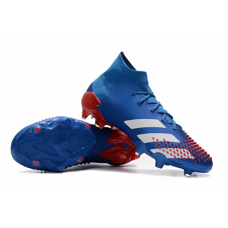 Botas de Fútbol Adidas Predator Mutator 20.1 FG Hombre Azul&Rojo (#39~#45)