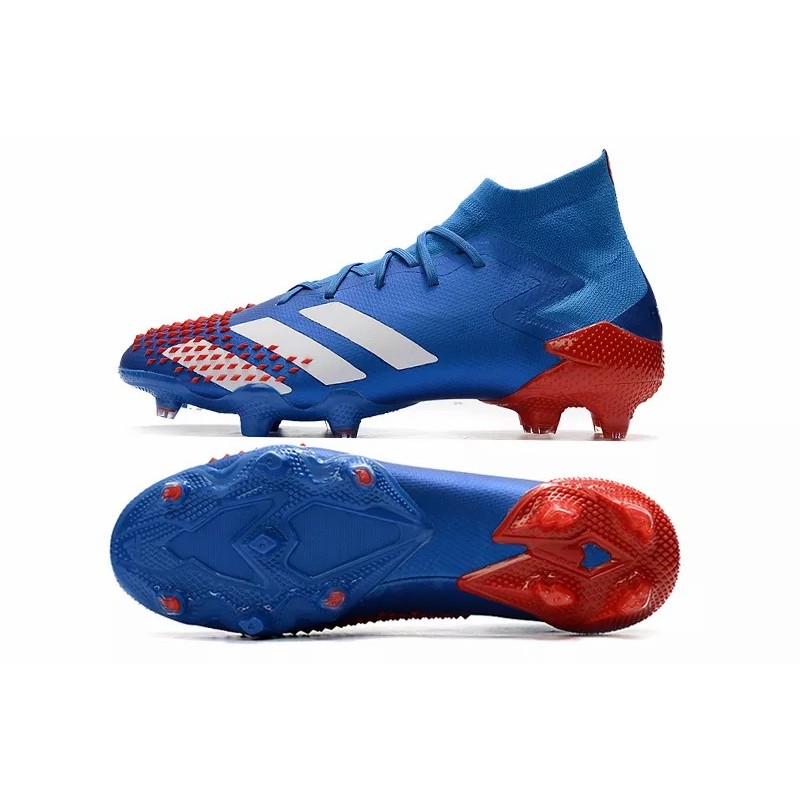 Botas de Fútbol Adidas Predator Mutator 20.1 FG Hombre Azul&Rojo (#39~#45)