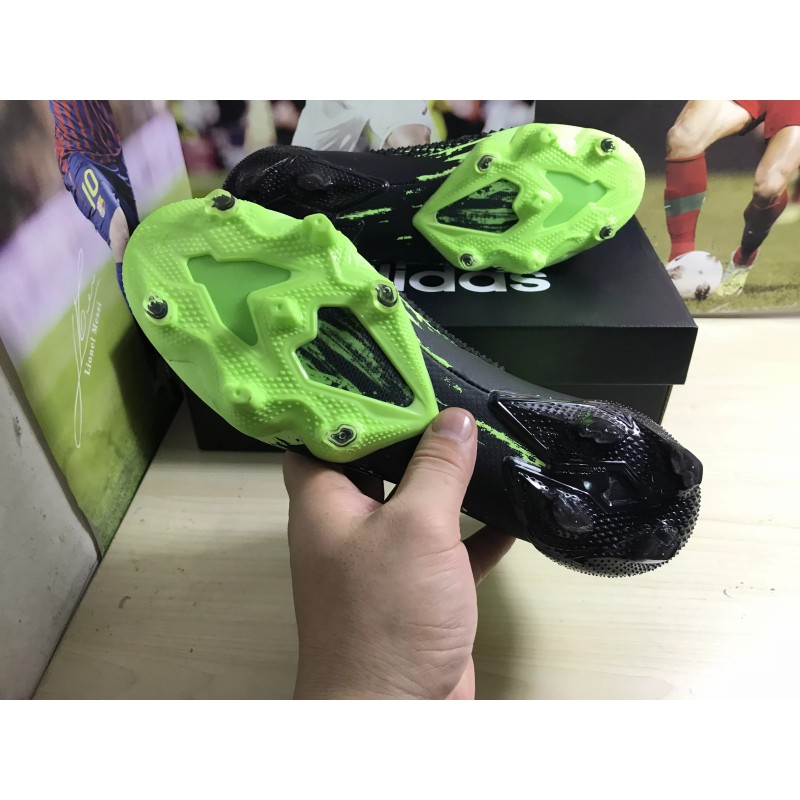 Botas de Fútbol Adidas Predator Mutator 20.1 FG Hombre Verde&Negro (#39~#45)