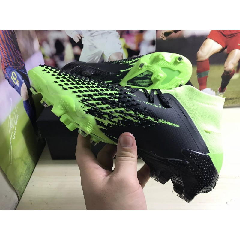 Botas de Fútbol Adidas Predator Mutator 20.1 FG Hombre Verde&Negro (#39~#45)