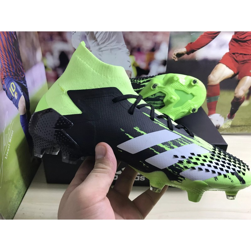Botas de Fútbol Adidas Predator Mutator 20.1 FG Hombre Verde&Negro (#39~#45)