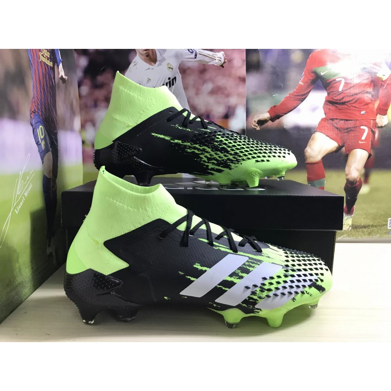 Botas de Fútbol Adidas Predator Mutator 20.1 FG Hombre Verde&Negro (#39~#45)