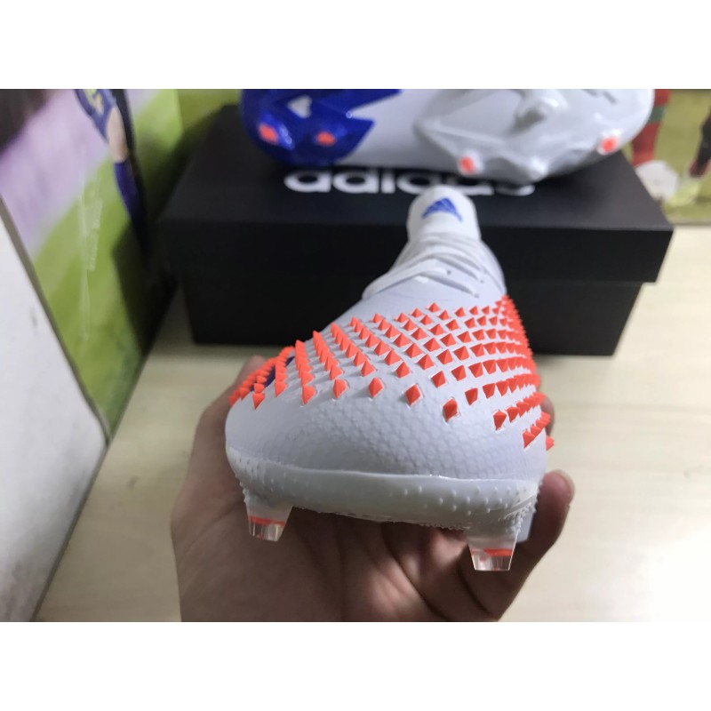 Botas de Fútbol Adidas Predator Mutator 20.1 FG Hombre Blanco&Azul (#39~#45)
