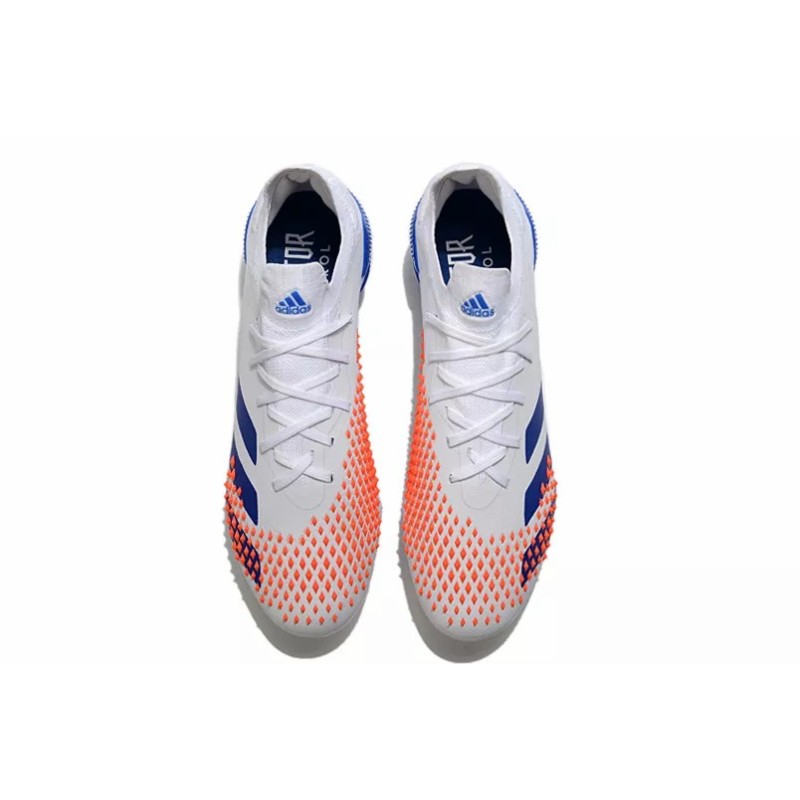Botas de Fútbol Adidas Predator Mutator 20.1 FG Hombre Blanco&Azul (#39~#45)