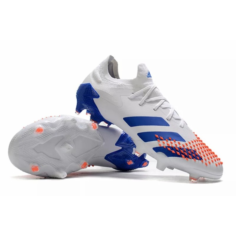 Botas de Fútbol Adidas Predator Mutator 20.1 FG Hombre Blanco&Azul (#39~#45)