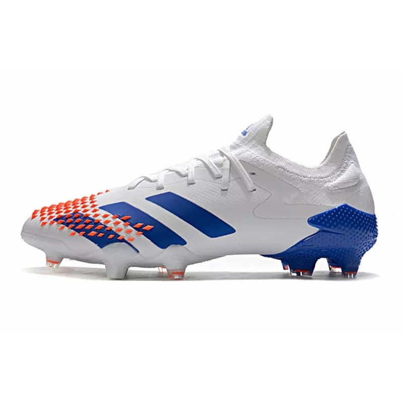 Botas de Fútbol Adidas Predator Mutator 20.1 FG Hombre Blanco&Azul (#39~#45)