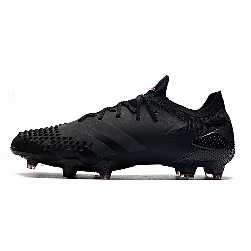 Botas de Fútbol Adidas Predator Mutator 20.1 Bajo FG Negro&Rosa (#39~#45)