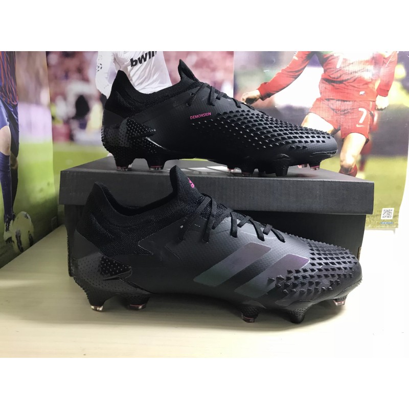 Botas de Fútbol Adidas Predator Mutator 20.1 Bajo FG Negro&Rosa (#39~#45)