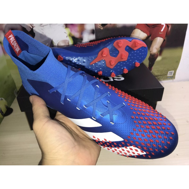 Botas de Fútbol Adidas Predator Mutator 20.1 AG Azul Real (#38~#45)