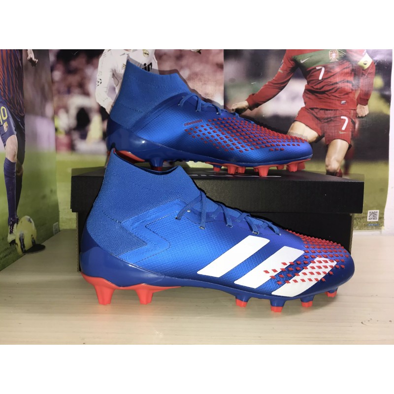 Botas de Fútbol Adidas Predator Mutator 20.1 AG Azul Real (#38~#45)