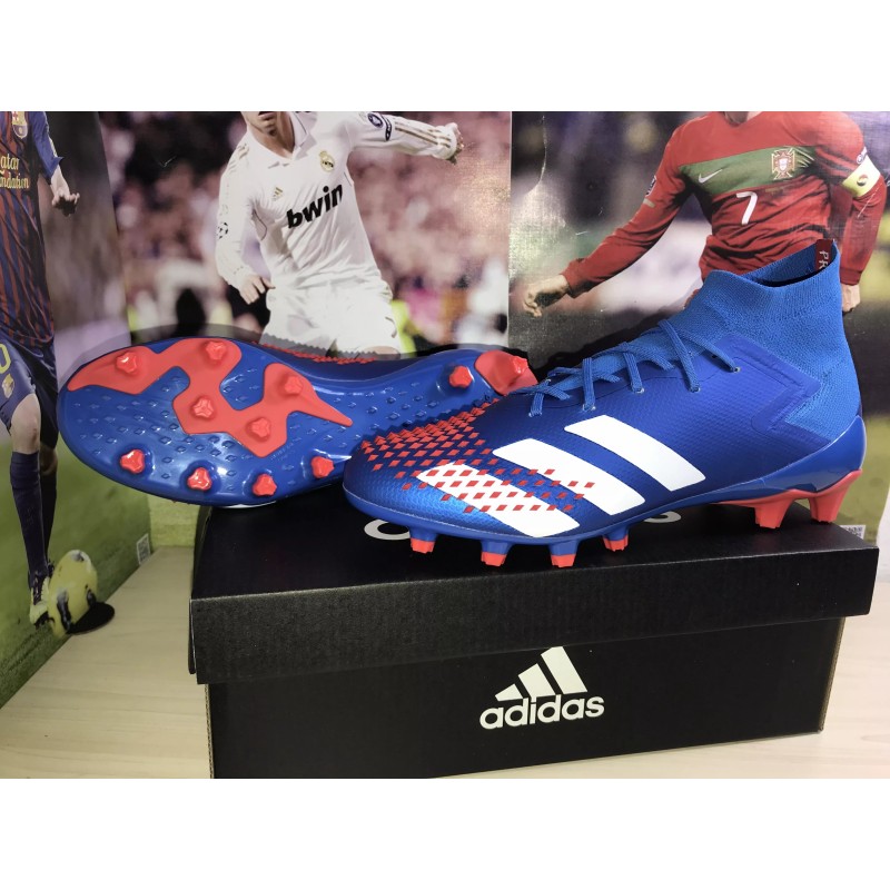 Botas de Fútbol Adidas Predator Mutator 20.1 AG Azul Real (#38~#45)