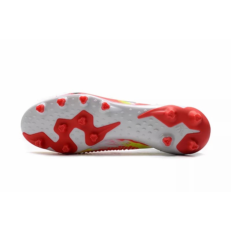 Botas de Fútbol Adidas Predator Mutator 20.1 AG Blanco&Naranja&Amarillo (#38~#45)