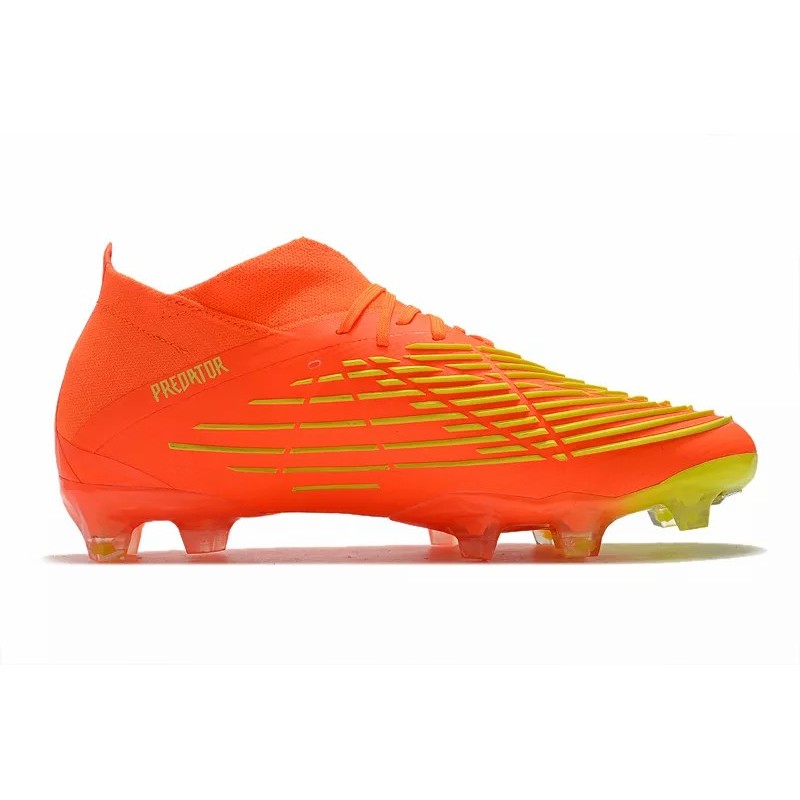 Botas de Fútbol Adidas Predator Edge Geometric.1 FG Hombre Naranja&Amarillo (#39~#45)