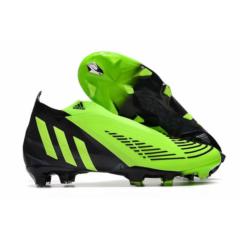 Botas de Fútbol Adidas Predator Edge Geometric FG Unisex Verde&Negro (#36~#45)