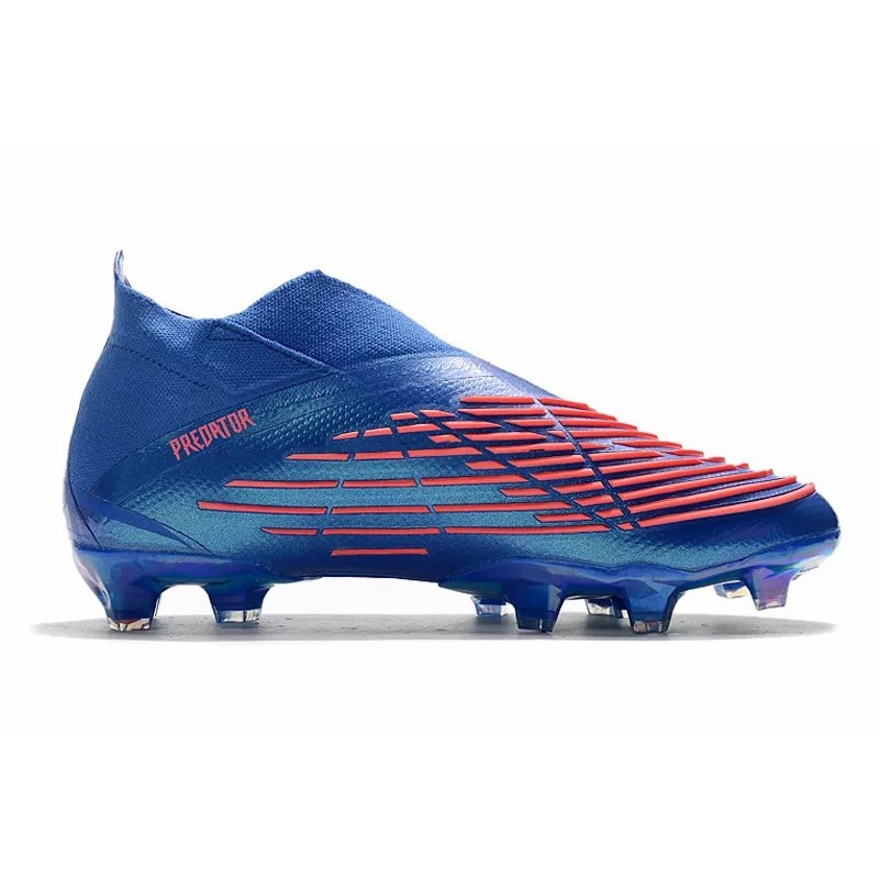 Botas de Fútbol Adidas Predator Edge Geometric FG Unisex Azul&Rosa (#36~#45)