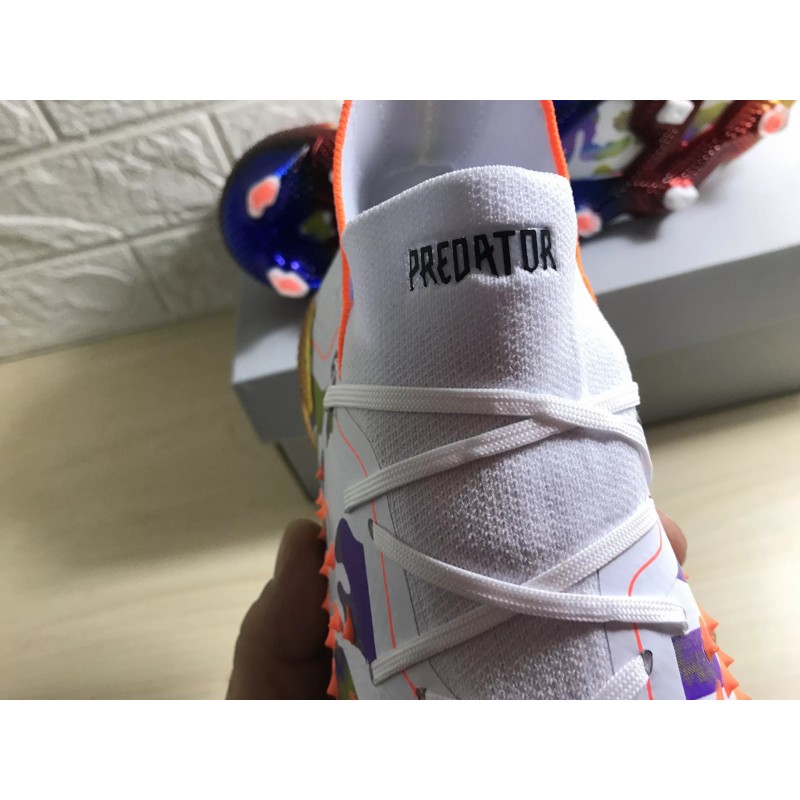 Botas de Fútbol Adidas Predator Freak .1 FG Pogba Hombre Blanco (#39~#45)