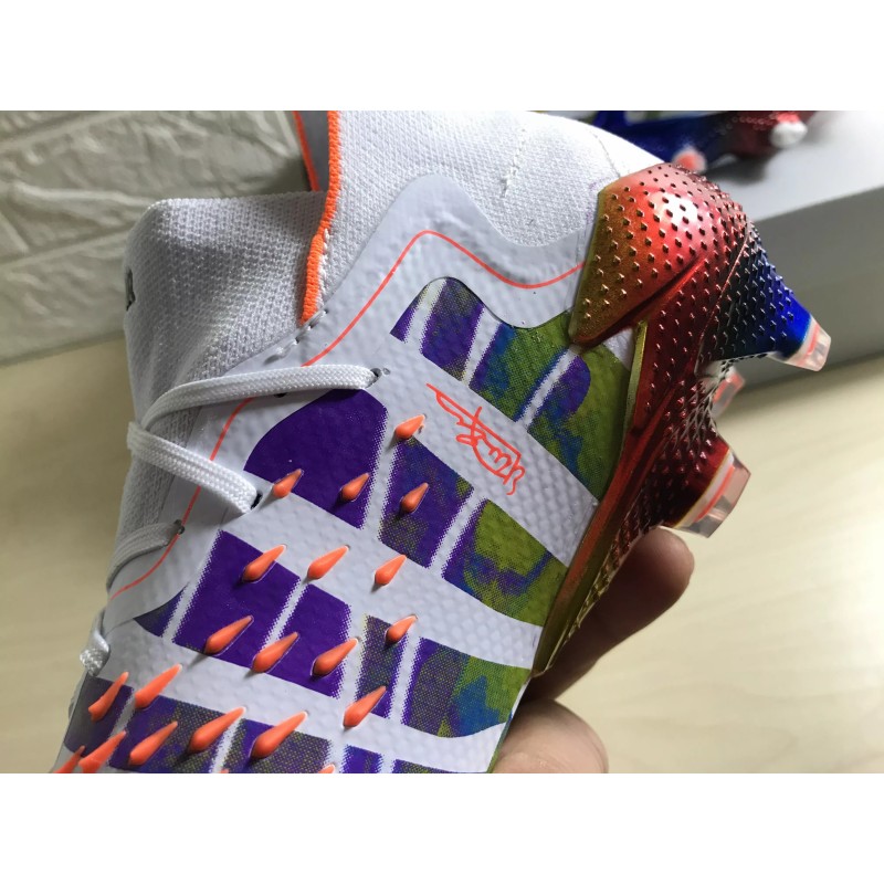 Botas de Fútbol Adidas Predator Freak .1 FG Pogba Hombre Blanco (#39~#45)