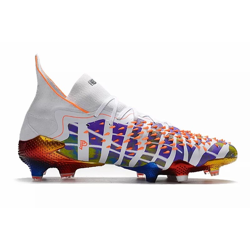 Botas de Fútbol Adidas Predator Freak .1 FG Pogba Hombre Blanco (#39~#45)