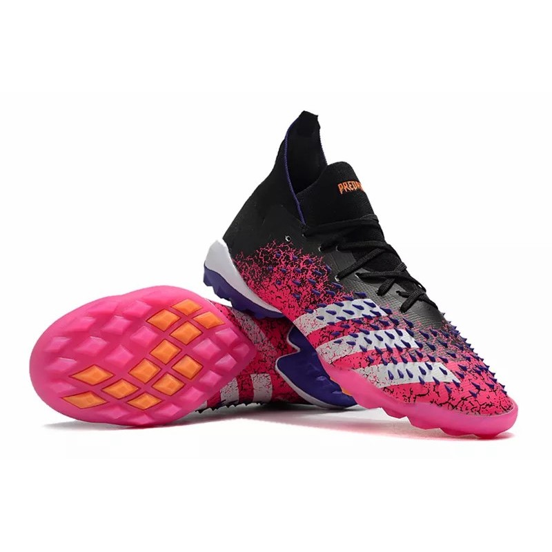 Botas de Fútbol Adidas Predator Freak .1 TF Hombre Rosa&Negro (#39~#45)