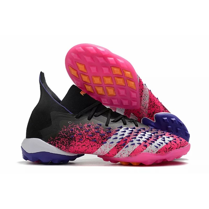 Botas de Fútbol Adidas Predator Freak .1 TF Hombre Rosa&Negro (#39~#45)