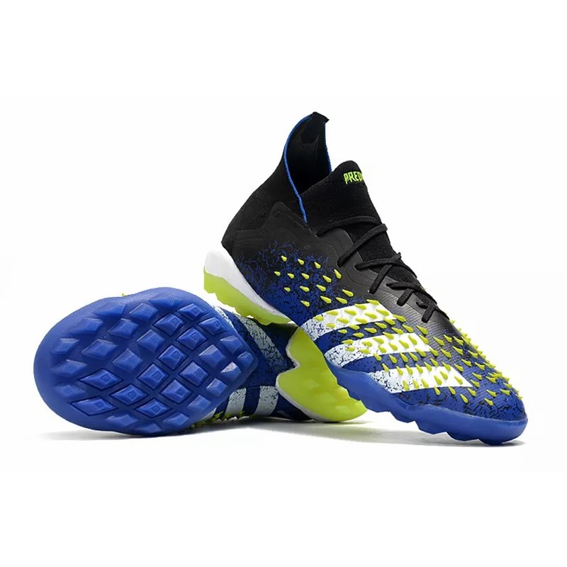 Botas de Fútbol Adidas Predator Freak .1 TF Hombre Azul&Negro&Amarillo (#39~#45)