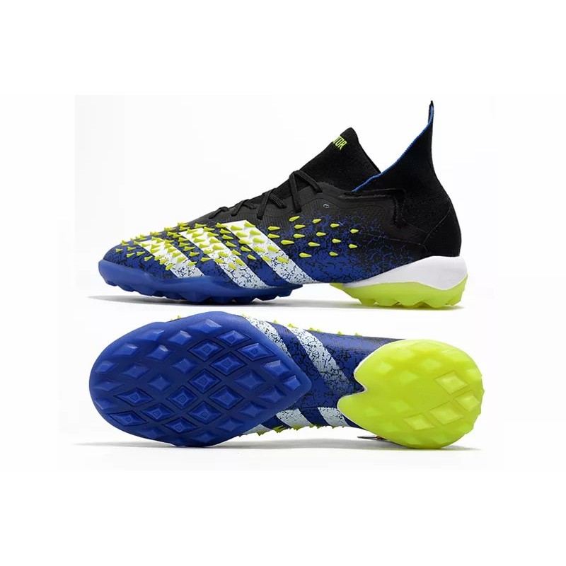 Botas de Fútbol Adidas Predator Freak .1 TF Hombre Azul&Negro&Amarillo (#39~#45)