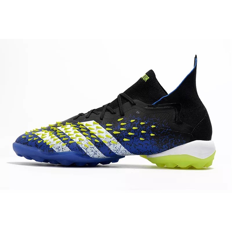 Botas de Fútbol Adidas Predator Freak .1 TF Hombre Azul&Negro&Amarillo (#39~#45)