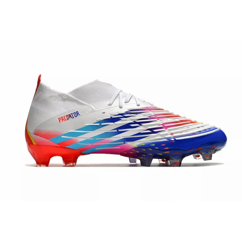 Botas de Fútbol Adidas Predator Edge FG Copa Mundial Qatar 2022 Hombre Blanco (#39~#45) 