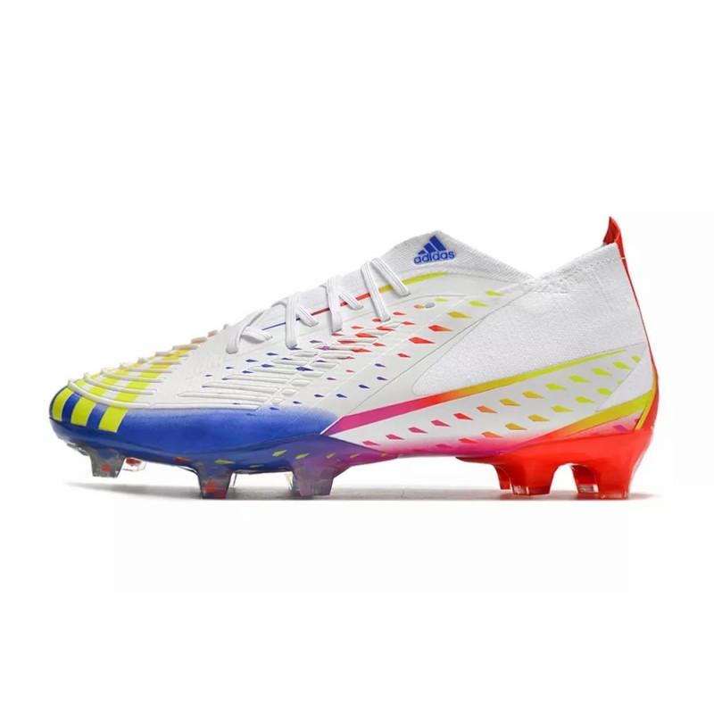 Botas de Fútbol Adidas Predator Edge FG Copa Mundial Qatar 2022 Hombre Blanco (#39~#45) 