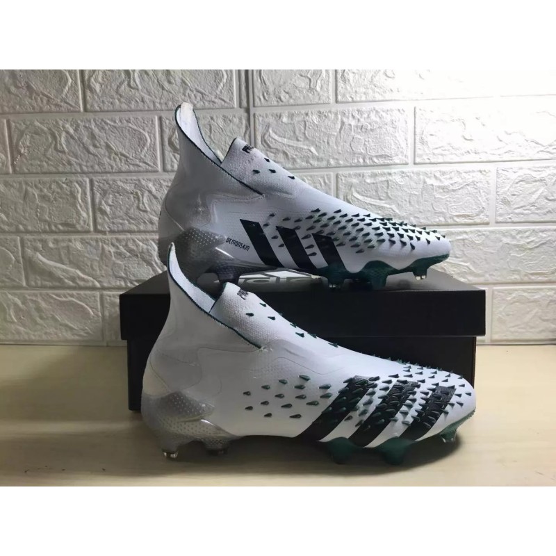 Botas de Fútbol Adidas Predator Freak FG Unisex Blanco (#36~#45)