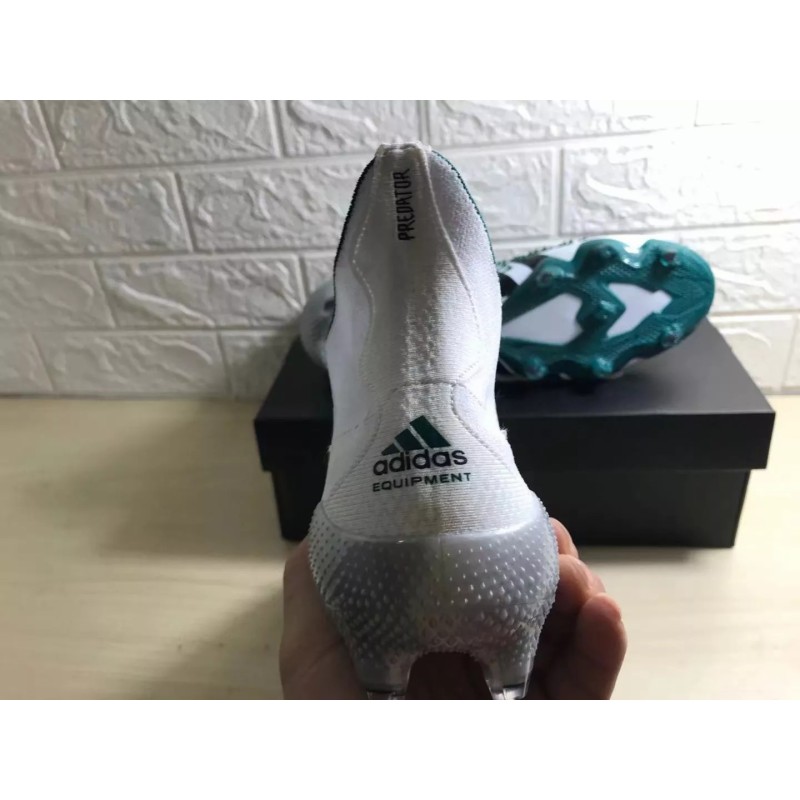 Botas de Fútbol Adidas Predator Freak FG Unisex Blanco (#36~#45)