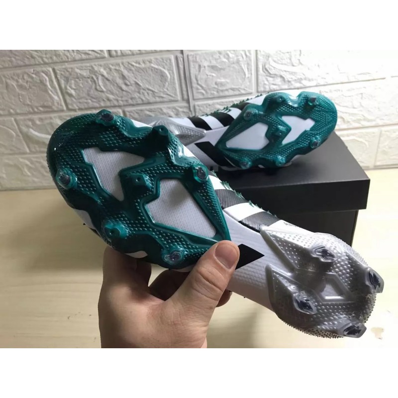 Botas de Fútbol Adidas Predator Freak FG Unisex Blanco (#36~#45)