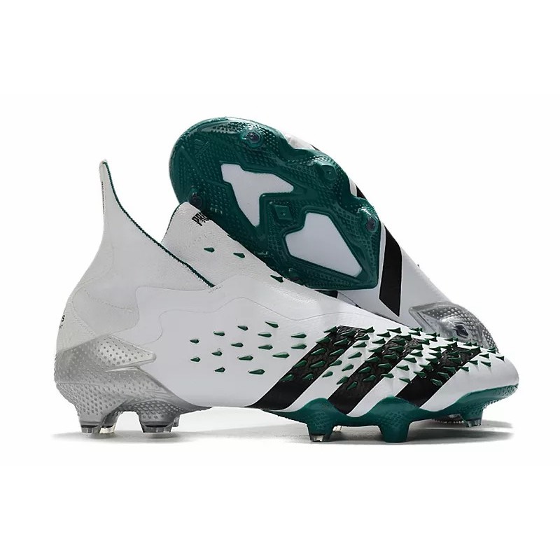 Botas de Fútbol Adidas Predator Freak FG Unisex Blanco (#36~#45)