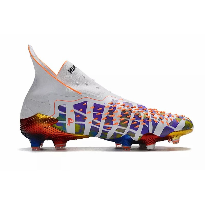 Botas de Fútbol Adidas Predator Freak FG Pogba Unisex Blanco (#36~#45)