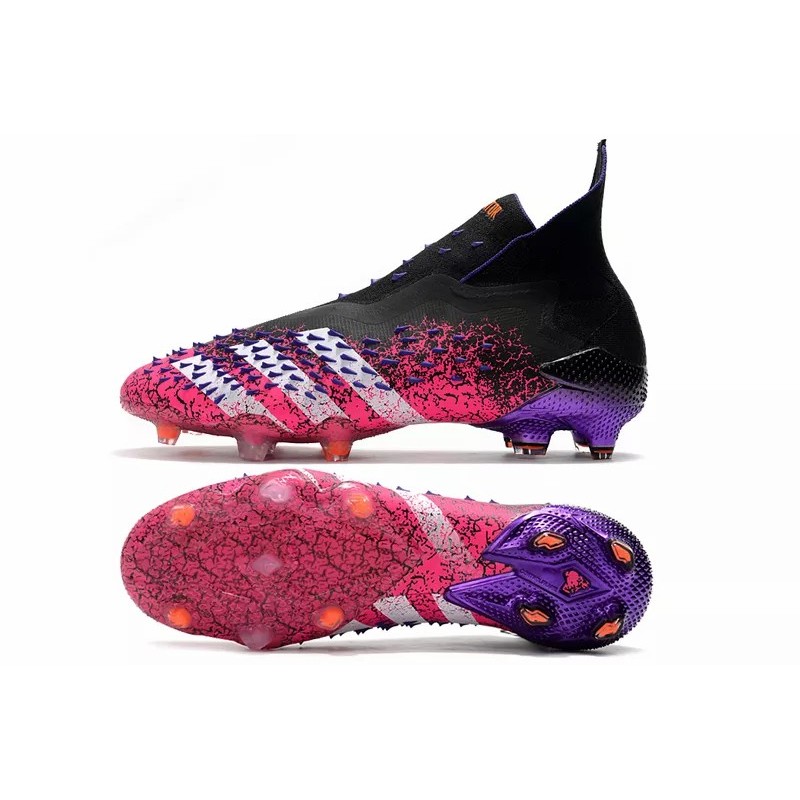 Botas de Fútbol Adidas Predator Freak FG Unisex Púrpura(#36~#45)