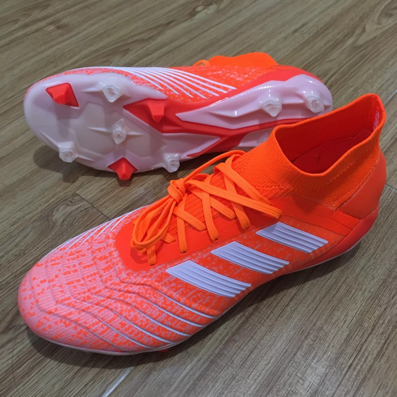 Botas de Fútbol Adidas Predator 19.1 FG 1 Hombre Negro&Naranja / Naranja&Blanco (#39~#45)