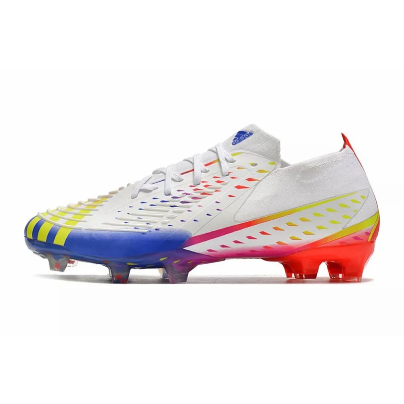 Botas de Fútbol Adidas Predator Edge FG Copa Mundial Qatar 2022 Hombre Blanco (#39~#45)